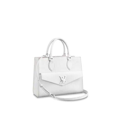 Louis Vuitton LOCKME TOTE PM White