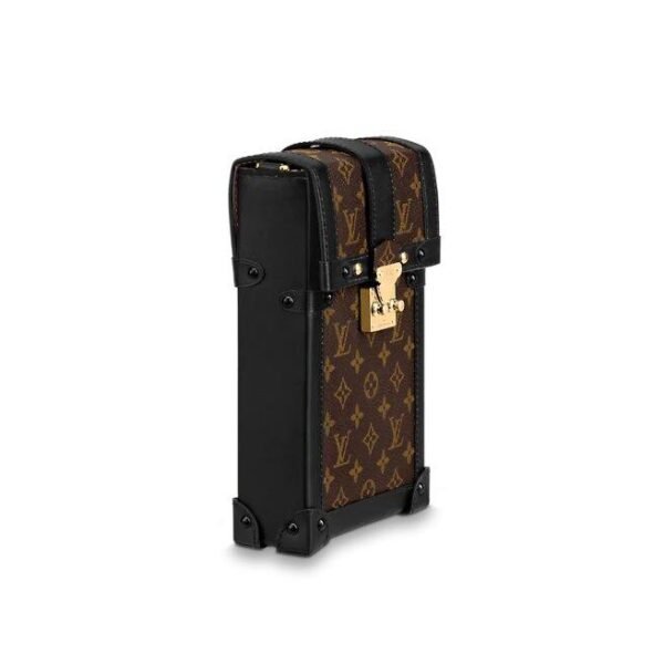 Louis Vuitton  VERTICAL TRUNK POCHETTE black