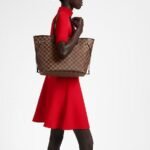 Louis Vuitton NEVERFULL MM Rose Ballerine Pink