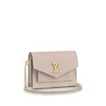 Louis Vuitton MINI MYLOCKME CHAIN POCHETTE Greige Beige
