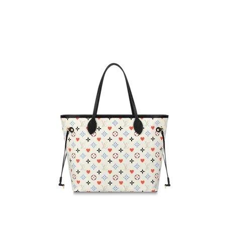 Louis Vuitton GAME ON NEVERFULL MM White