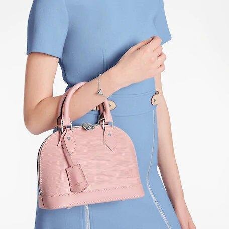 Louis Vuitton ALMA BB Rose Ballerine Pink