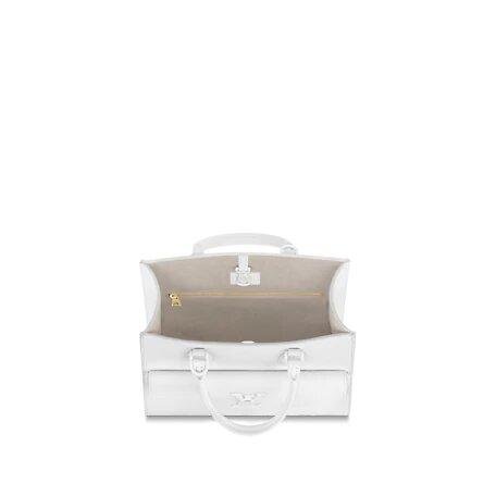 Louis Vuitton LOCKME TOTE PM White