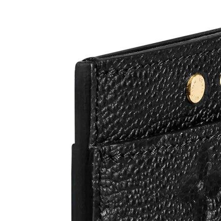 Louis Vuitton CARD HOLDER Black