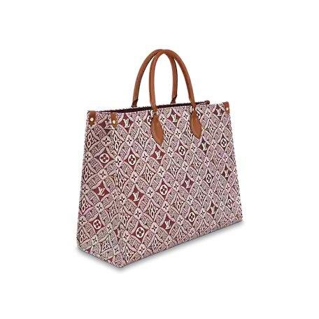 Louis Vuitton SINCE 1854 ONTHEGO GM Bag Bordeaux