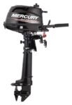 Mercury 5hp Tiller FourStroke Outboard Motor – 15″ Shaft, Manual Tilt/Trim, Manual Start