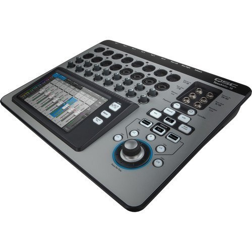QSC TouchMix-16 Compact Digital Mixer with Watertight Road Case Kit