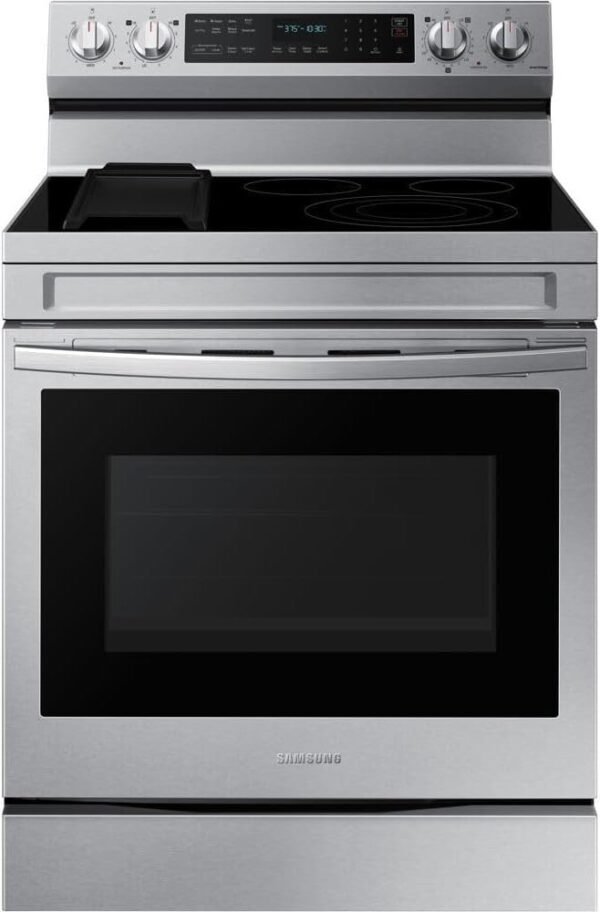 Samsung 6.3 cu. ft. Smart Freestanding Electric Range with No-Preheat Air Fry NE63A6711SS