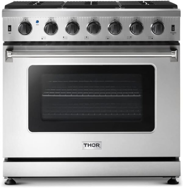 Thor Kitchen 36-Inch Gas Range LRG3601U