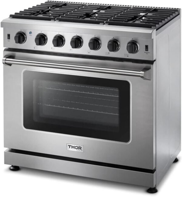 Thor Kitchen 36-Inch Gas Range LRG3601U