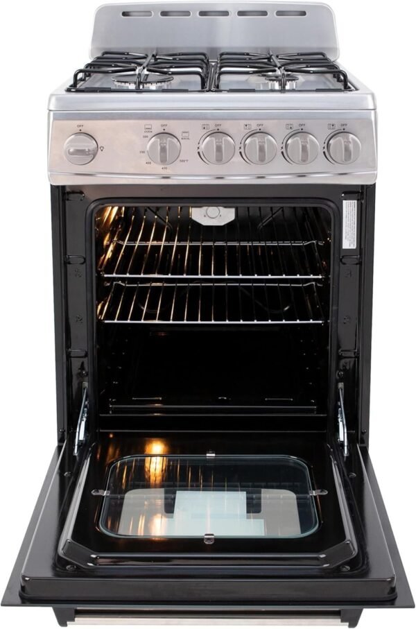 Avanti GR2013CSS 20″ Freestanding Gas Range