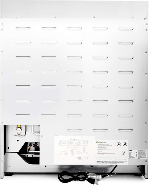 Cosmo 30 in. 4.5 Cu. Ft. Gas Range with 5 Sealed Burners, Convection Oven,