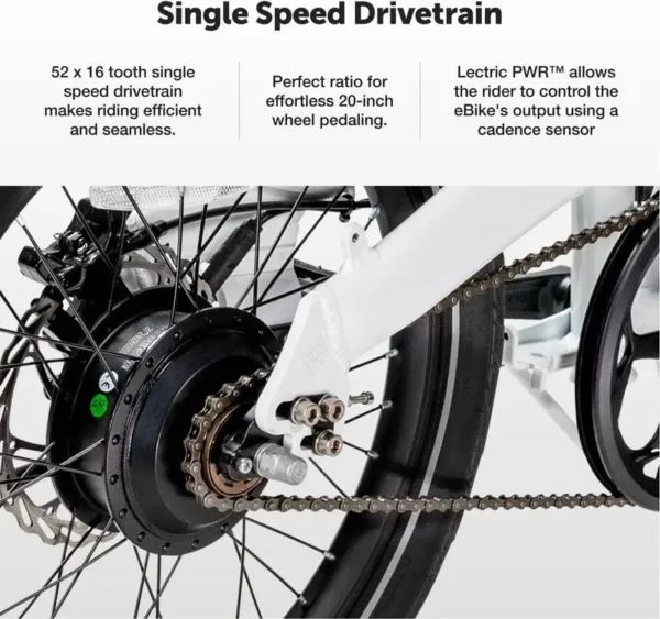 Lectric XP Lite Long-Range eBike Electric Commuter Bike