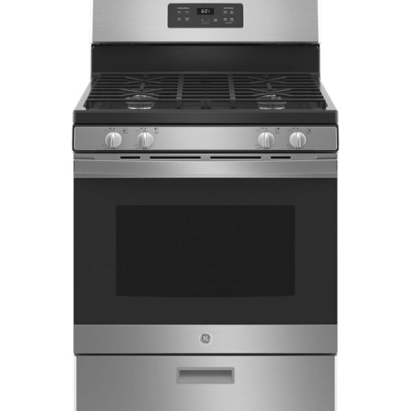 GE 30″ Freestanding Gas Range JGBS61RPSS