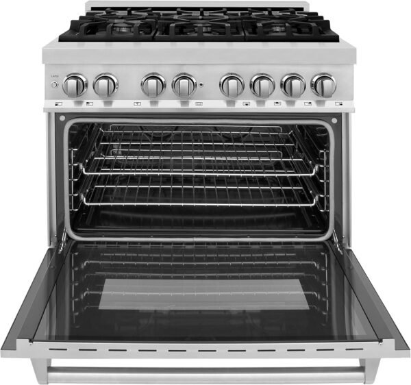 ZLINE 36″ Dual Fuel Range RA36