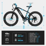 All-Terrain Mountain Ebike 1400W Power & 65mi Range