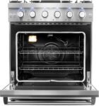 Cosmo 30 in. 4.5 Cu. Ft. Gas Range with 5 Sealed Burners, Convection Oven,