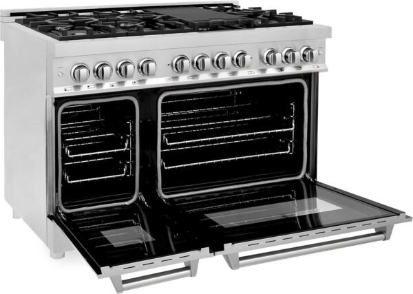 ZLINE 48″ Professional Dual Fuel Range