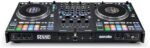 Rane PERFORMER 4-Channel Motorized DJ Controller, 7″ Platters with Displays, Precision Feel Faders, Stem Split, Advanced FX, Serato DJ Pro Included