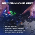 Rane PERFORMER 4-Channel Motorized DJ Controller, 7″ Platters with Displays, Precision Feel Faders, Stem Split, Advanced FX, Serato DJ Pro Included