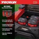 60V Zero Turn Riding Lawn Mower