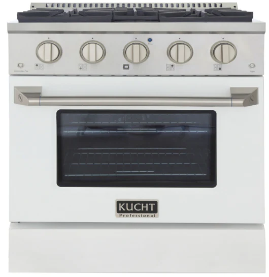 Kucht 30 Gas Range in Titanium