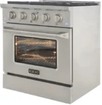 Kucht 30 Gas Range in Titanium