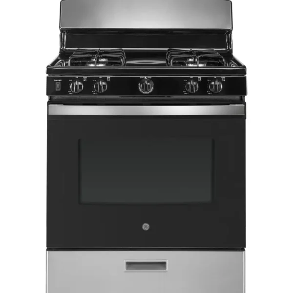 GE 30″ Free-Standing Gas Range JGBS30RETSS