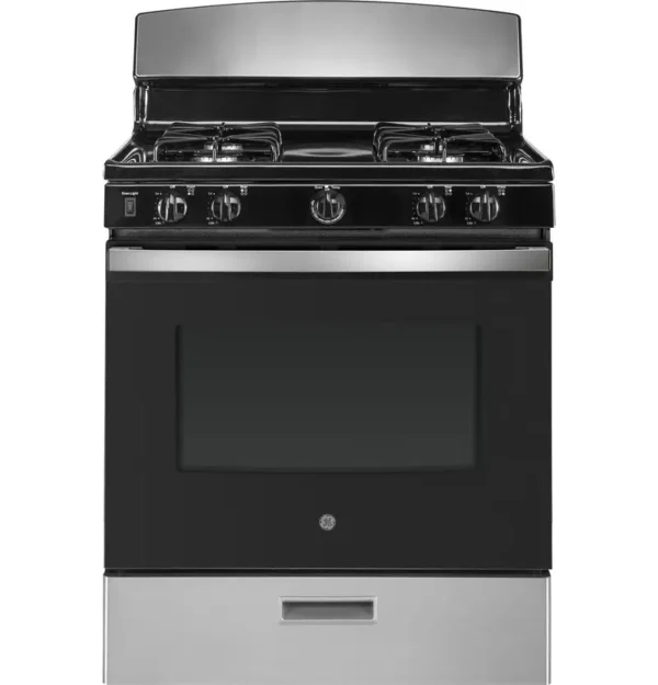 GE 30″ Free-Standing Gas Range JGBS30RETSS