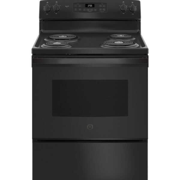 GE 30″ Freestanding Electric Range JB256DMBB