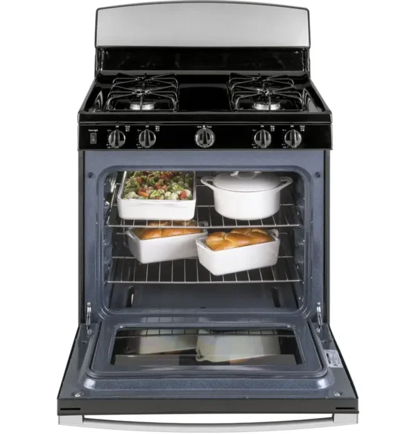 GE 30″ Free-Standing Gas Range JGBS30RETSS