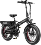 Heybike Fat Tire Mountain Electric Bike, 1200 W, 45 Miles, 1~3 Pedal Assist, Grey