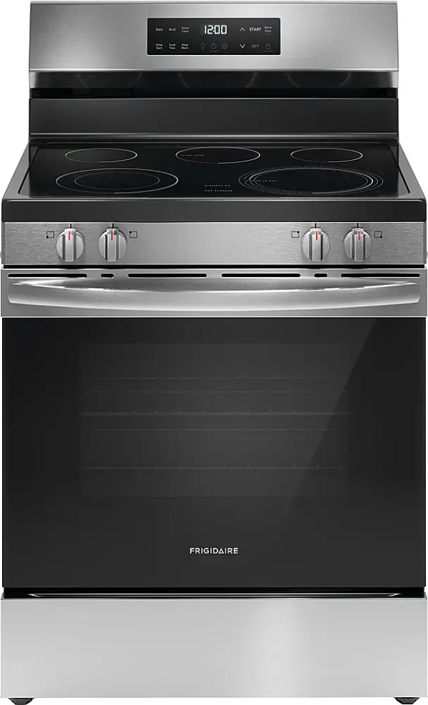Frigidaire 30″ Electric Range with the EvenTemp